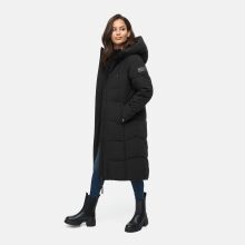 Navahoo Schokokuss Damen Winter Steppmantel Schwarz-Größe XS - Gr. 34