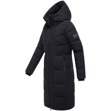 Navahoo Schokokuss Damen Winter Steppmantel Schwarz-Größe XS - Gr. 34