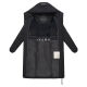 Navahoo Schokokuss Damen Winter Steppmantel Schwarz-Größe XS - Gr. 34
