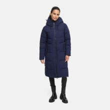 Navahoo Schokokuss Damen Winter Steppmantel Navy-Größe XS - Gr. 34
