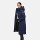 Navahoo Schokokuss Damen Winter Steppmantel Navy-Größe XS - Gr. 34