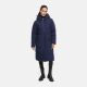 Navahoo Schokokuss Damen Winter Steppmantel Navy-Größe XS - Gr. 34