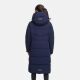Navahoo Schokokuss Damen Winter Steppmantel Navy-Größe XS - Gr. 34
