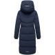 Navahoo Schokokuss Damen Winter Steppmantel Navy-Größe XS - Gr. 34