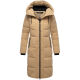 Navahoo Schokokuss Damen Winter Steppmantel Sand-Größe XS - Gr. 34