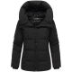 Marikoo Kuscheltatze Damen Winter Steppjacke Schwarz-Größe M - Gr. 38
