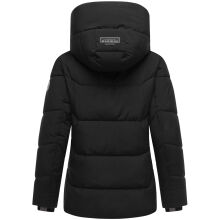 Marikoo Kuscheltatze Damen Winter Steppjacke Schwarz-Größe XL - Gr. 42