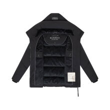 Marikoo Kuscheltatze Damen Winter Steppjacke Schwarz-Größe XXL - Gr. 44