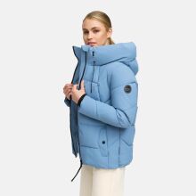 Marikoo Kuscheltatze Damen Winter Steppjacke Powder Blue-Größe XS - Gr. 34