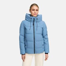 Marikoo Kuscheltatze Damen Winter Steppjacke Powder Blue-Größe S - Gr. 36