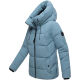 Marikoo Kuscheltatze Damen Winter Steppjacke Powder Blue-Größe XL - Gr. 42