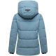 Marikoo Kuscheltatze Damen Winter Steppjacke Powder Blue-Größe XXL - Gr. 44