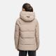 Marikoo Kuscheltatze Damen Winter Steppjacke Taupe Grey-Größe XXL - Gr. 44