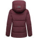 Marikoo Kuscheltatze Damen Winter Steppjacke Wine-Größe XL - Gr. 42