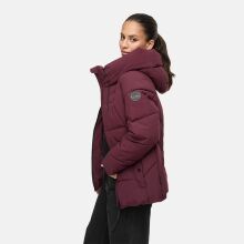 Marikoo Kuscheltatze Damen Winter Steppjacke Wine-Größe XXL - Gr. 44