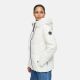 Marikoo Kuscheltatze Damen Winter Steppjacke Offwhite -Größe XL - Gr. 42