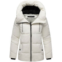 Marikoo Kuscheltatze Damen Winter Steppjacke Offwhite -Größe XXL - Gr. 44