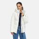 Marikoo Kuscheltatze Damen Winter Steppjacke Offwhite -Größe XXL - Gr. 44