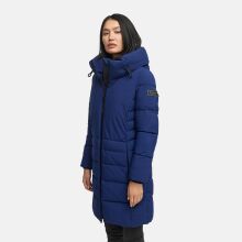 Navahoo Mondnebel Damen Winter Steppmantel Navy Größe XS - Gr. 36
