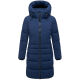 Navahoo Mondnebel Damen Winter Steppmantel Navy Größe XS - Gr. 36