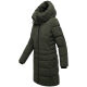 Navahoo Mondnebel Damen Winter Steppmantel Dark Olive Größe XS - Gr. 36