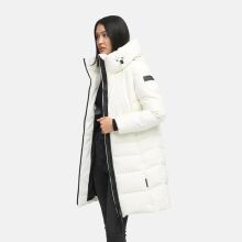 Navahoo Mondnebel Damen Winter Steppmantel Offwhite Größe XS - Gr. 36