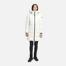Navahoo Mondnebel Damen Winter Steppmantel Offwhite Größe XS - Gr. 36
