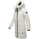 Navahoo Mondnebel Damen Winter Steppmantel Offwhite Größe XS - Gr. 36