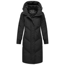 Marikoo Teonaa Damen Winter Steppmantel Schwarz Größe S - Gr. 36