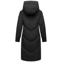 Marikoo Teonaa Damen Winter Steppmantel Schwarz Größe M - Gr. 38
