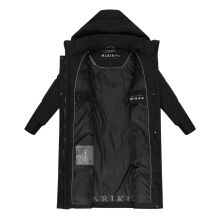 Marikoo Teonaa Damen Winter Steppmantel Schwarz Größe XXL - Gr. 44