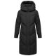 Marikoo Teonaa Damen Winter Steppmantel Schwarz Größe XXXXXL - Gr. 50