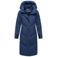Marikoo Teonaa Damen Winter Steppmantel Navy Größe L - Gr. 40