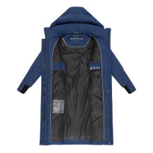 Marikoo Teonaa Damen Winter Steppmantel Navy Größe L - Gr. 40