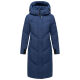 Marikoo Teonaa Damen Winter Steppmantel Navy Größe XXXXL - Gr. 48