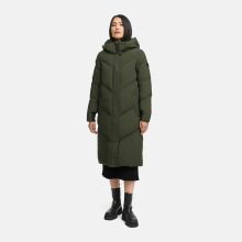 Marikoo Teonaa Damen Winter Steppmantel Olive Größe L - Gr. 40