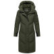 Marikoo Teonaa Damen Winter Steppmantel Olive Größe L - Gr. 40