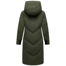 Marikoo Teonaa Damen Winter Steppmantel Olive Größe XL - Gr. 42