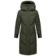 Marikoo Teonaa Damen Winter Steppmantel Olive Größe XXXXL - Gr. 48