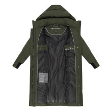 Marikoo Teonaa Damen Winter Steppmantel Olive Größe XXXXXL - Gr. 50
