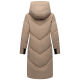 Marikoo Teonaa Damen Winter Steppmantel Taupe Grey Größe S - Gr. 36