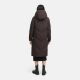 Marikoo Teonaa Damen Winter Steppmantel Choco Größe M - Gr. 38
