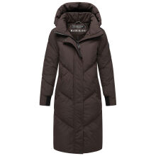 Marikoo Teonaa Damen Winter Steppmantel Choco Größe L - Gr. 40