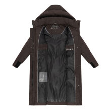 Marikoo Teonaa Damen Winter Steppmantel Choco Größe XL - Gr. 42