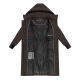 Marikoo Teonaa Damen Winter Steppmantel Choco Größe XL - Gr. 42