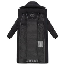 Marikoo Tikoraa Damen Winter Steppmantel Schwarz-Größe XXXL - Gr. 46