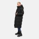 Marikoo Tikoraa Damen Winter Steppmantel Schwarz-Größe XXXL - Gr. 46