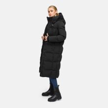 Marikoo Tikoraa Damen Winter Steppmantel Schwarz-Größe XXXXXL - Gr. 50