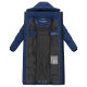 Marikoo Tikoraa Damen Winter Steppmantel Navy-Größe XL - Gr. 42