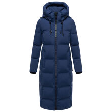 Marikoo Tikoraa Damen Winter Steppmantel Navy-Größe XXL - Gr. 44
